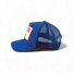 Soulbyrd Women's Later Gator Trucker Hat in Blue side view