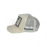 Soulbyrd Women's Easy Tiger Trucker Hat in Cream front view