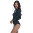 Body Glove Women's Smoothies Sleek Rash Guard in Black