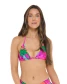 Body Glove Women's Tulum Dita Triangle Bikini Top in Bubble Gum