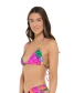 Body Glove Women's Tulum Dita Triangle Bikini Top in Bubble Gum