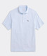Vineyard Vines Men's Performance Air Tech Mesh Polo in White Cap/Jake Blue laydown