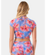 Roxy Women's Hibiscus Daze Mesh Bikini Top