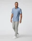 Vuori Men's Strato Tech Polo Chambray Heather full