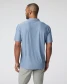 Vuori Men's Strato Tech Polo Chambray Heather back
