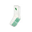 ZOĪ Happy Pickle Crew Grip Socks green