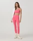 Vuori AllTheFeels Sports Bra Sunset Pink full view