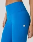 Vuori Women's AllTheFeels Leggings Regatta Blue side view
