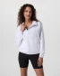 Vuori Women's Renew Trainer Shell Jacket White front