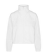 Vuori Women's Court Full Zip Jacket ZIP WHITE front view