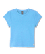 Vuori Women's Halo Baby Tee Oasis Blue Heather