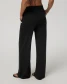 Vuori Halo Essential Wideleg Pants Black Heather back