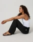 Vuori Halo Essential Wideleg Pants Black Heather full
