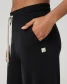 Vuori Halo Essential Wideleg Pants Black Heather detail