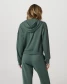 Vuori Halo Modern Full Zip Hoodie Agate Green back view