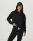 Vuori Halo Modern Full Zip Hoodie True Black side view