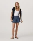 Vuori Villa Shorts Azure full outfit view