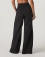 Vuori Villa Wideleg Pants black back view