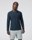 Vuori Men's Longsleeve Strato Tech Tee Navy Heather front