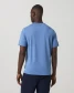 Vuori Men's Current Tech Tee Isle Blue back view