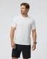 Vuori Men's Current Tech Tee White front view