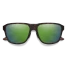 Smith Optics Embark Polarized Sunglasses Matte Tortoise/Green Mirror front view