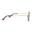 Blenders Hexagram Sunglasses in Whiskey Shiner side angle