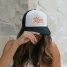 Local Beach Bless Your Heart Trucker Hat front view