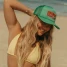 Local Beach Queen of Margs Trucker Hat Local Beach Queen of Margs Trucker Hat side view