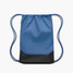 Nike Brasilia 18L Drawstring Bag in Indigo Storm/Black/Reflect Silver