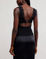 Free People Women's Loved You First Lace Tank Top Tea back view