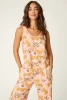 PJ Salvage Women's In the Jungle Leopard Safari Tank Top Blossom back view