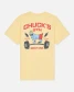 Goat USA Boys' Chuck's Gym Tee Corn Milk full view