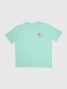 Goat USA Boys' Chuck's O's T-Shirt in Mint front view