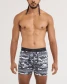 SAXX Men's Quest Quick-Dry Mesh Boxer Briefs in Killer Kamo/Black front view