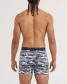 SAXX Men's Quest Quick-Dry Mesh Boxer Briefs in Killer Kamo/Black back view