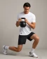 Rhone Men's Pursuit Trail Shorts Pure Black full view