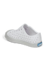 Native Little Kids' Jefferson Wrapped Shoes Shell White Hologram Back
