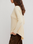 Free People Latte Blues Thermal Top Black detail view