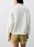 Free People Women's Timeless Pullover Clean Ivory detail
