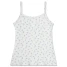 Iscream Girls' Blue Floral Pointelle Set Blue Floral Bottom tank top