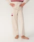 Rip Curl Girls' Surf Revival Trackpants in Oatmeal Marle overall view