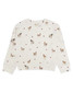 Feather 4 Arrow Luna Horse Hacci Long Sleeve ivory front