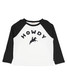 Feather 4 Arrow Girls' Aura Howdy Raglan Long Sleeve Black Front
