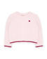 Feather 4 Arrow Girls' Dreamer Sweater Pink Marshmallow front