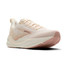 Brooks Women's Ghost Max 4 Road Running Shoes Arctic Wolf/Rose/Coconut tilt view