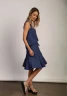 Dylan Women's Summer Skirt Navy front view