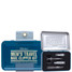 Travel Nail Clipper Kit silver case front view
