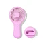 Stay Cool Portable Handheld Fan purple detail view