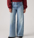 Levi's Women's Middy Wide-Leg Jeans in Pen and Paper detail